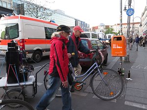 Revolution&auml;re 1. Mai Demo