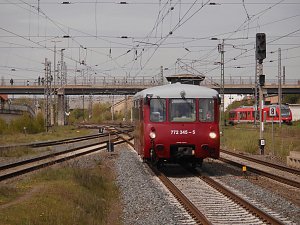 "Ferkeltaxi" 772 345-5 nach Niedersachswerfen