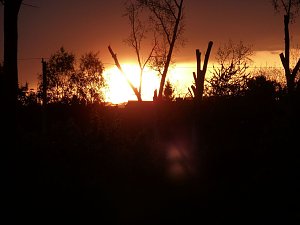 Abendrot an der Alten M&uuml;hle