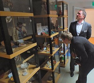 Junge Kunst in der Bleicher&ouml;der HELIOS-Klinik