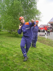 Feuerwehrnachwuchs wird ausgebildet