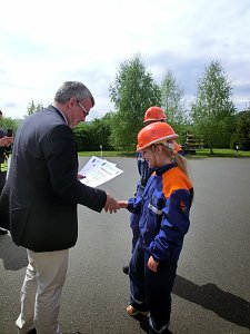 Feuerwehrnachwuchs wird ausgebildet