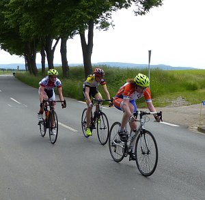 Nordh&auml;user Radsportler beim 1. Eichsfelder Radsporttag in Esplingerode