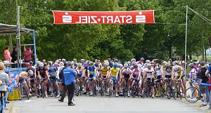 Nordh&auml;user Radsportler beim 1. Eichsfelder Radsporttag in Esplingerode