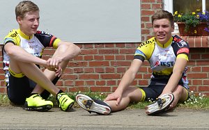 Nordh&auml;user Radsportler beim 1. Eichsfelder Radsporttag in Esplingerode
