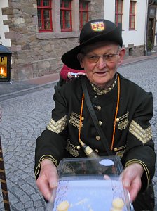 Peter Blei unterwegs in Stolberg