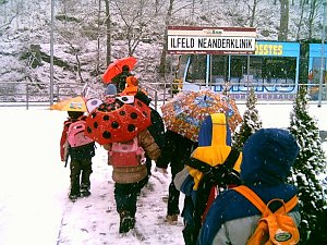Wandertag im Schnee