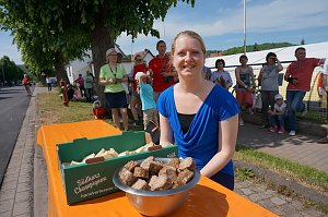 Sachswerfer Handwagenrennen