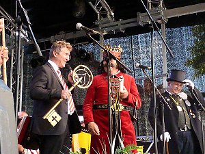Das 47. Rolandsfest in Nordhausen ist er&ouml;ffnet