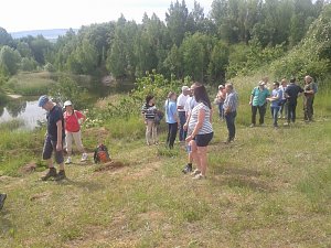 Exkursion in eine Sandgrube