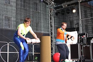 Zirkus Zappelini beim Rolandsfest