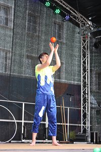 Zirkus Zappelini beim Rolandsfest
