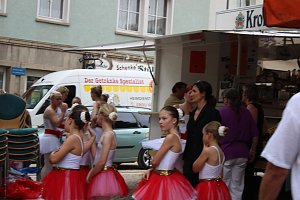 Die Eleven des Tanzstudio Radeva auf dem 47. Rolandsfest