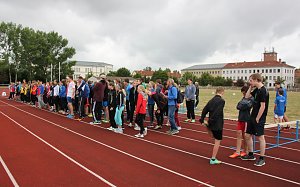 Kreisschulmeisterschaften auf dem Nordhäuser Hohekreuz-Sportplatz