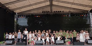 Taimba beim diesjährigen Rolandsfest