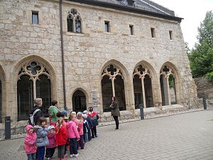 Die Petersdorfer Eichenbergzwerge auf Entdeckertour in Nordhausen