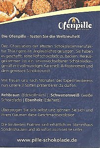 Ofenpraline zur Premiere