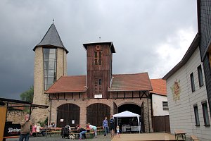 Stadt- und Brauhoffest in Ellrich - Unterwegs im Feuerwehrmuseum Ellrich