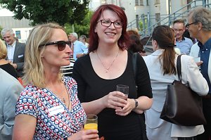 Sommerfest vor dem Nordh&auml;user Landratsamt