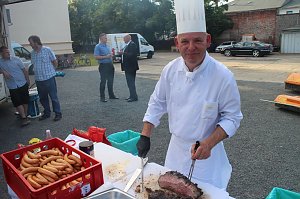 Sommerfest vor dem Nordh&auml;user Landratsamt