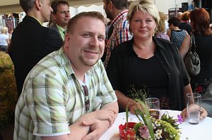 Sommerfest vor dem Nordh&auml;user Landratsamt