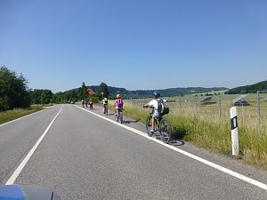 Fahrradrallye von Niedersachswerfen nach Ilfeld