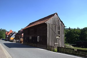 Peter Blei im Städtchen Schierke