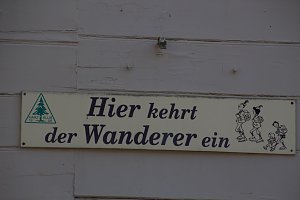 Peter Blei im Städtchen Schierke