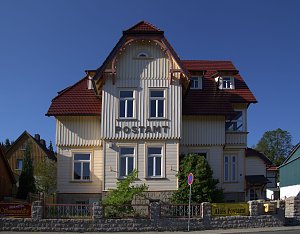 Peter Blei im Städtchen Schierke