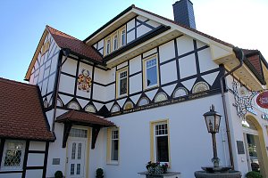 Peter Blei im Städtchen Schierke