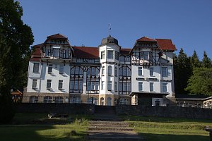 Peter Blei im Städtchen Schierke
