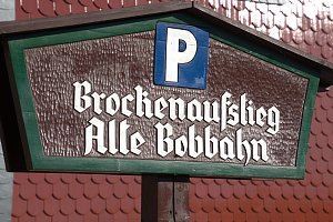 Peter Blei im Städtchen Schierke