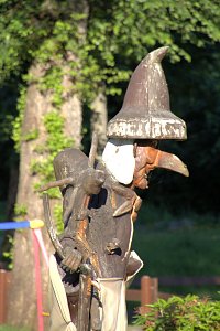 Peter Blei im Städtchen Schierke