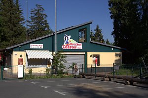 Peter Blei im Städtchen Schierke