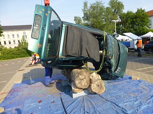 Aktion junge Fahrer der Kreisverkehrswacht Nordhausen