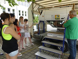 Aktion junge Fahrer der Kreisverkehrswacht Nordhausen