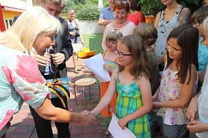 Der &ouml;kumenische Kindergarten er&ouml;ffnete heute seinen neuen Krippenbereich