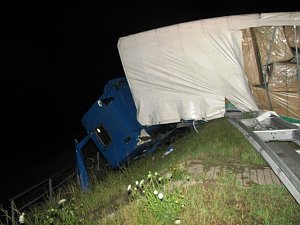 Von Windböe erfasst