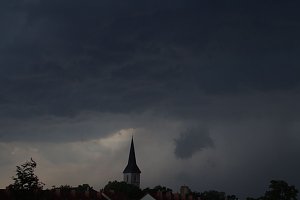 Unwetter im Anzug