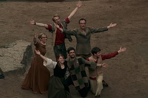 Ausschnitt aus den Proben zu "Robin Hood"