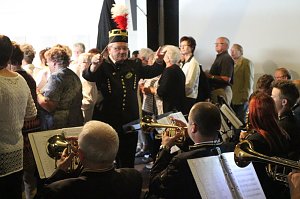 Zum Bergmannsfestes wurde in Sollstedt auch die neue Festhalle er&ouml;ffnet