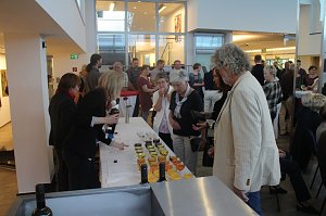 Ausstellungser&ouml;ffnung in der Nordh&auml;user Kreissparkasse