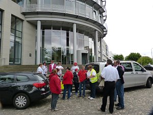 Protest der Besch&auml;ftigten