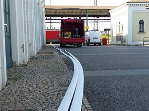 Lok-Spektakel im Bahnhof Nordhausen - zweimal eine "01"