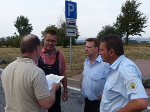 Gefahrgut soll umgeladen und gesichert werden