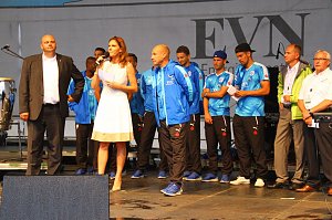 Wacker Nordhausen zu Gast bei EVN-Party