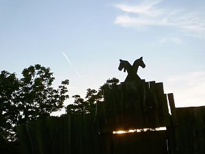 Zu Besuch auf der Burgruine Hohnstein
