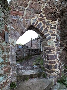 Zu Besuch auf der Burgruine Hohnstein