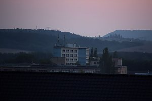 Stadt- und Sonnenansichten