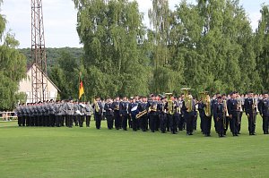Feierliche Vereidigung in Berka